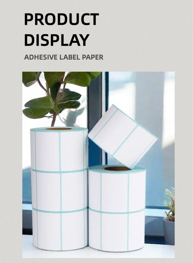 Generic High Quality Thermal Labels Roll Waterproof Blank Self-adhesive Label Stickers  - Image 2