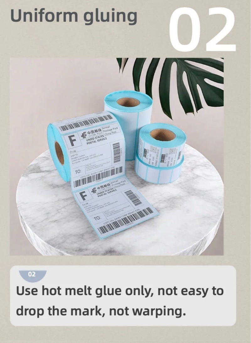 Generic High Quality Thermal Labels Roll Waterproof Blank Self-adhesive Label Stickers  - Image 4