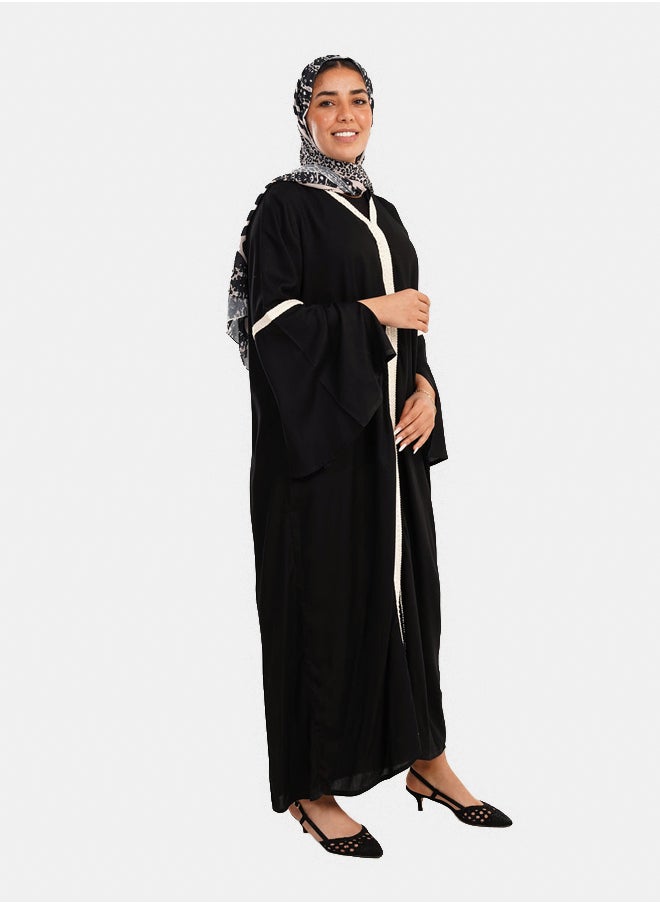 Clue - Dress with Flared Sleeves - Image 1