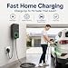 Autel Level 2 EV Charger 40 Amp Home Smart AI Electric Vehicle EV Charger WiFi and Bluetooth Enabled EVSE with inBody Holster and 25Foot Cable NEMA 1450 PlugDark Gray - Image 3