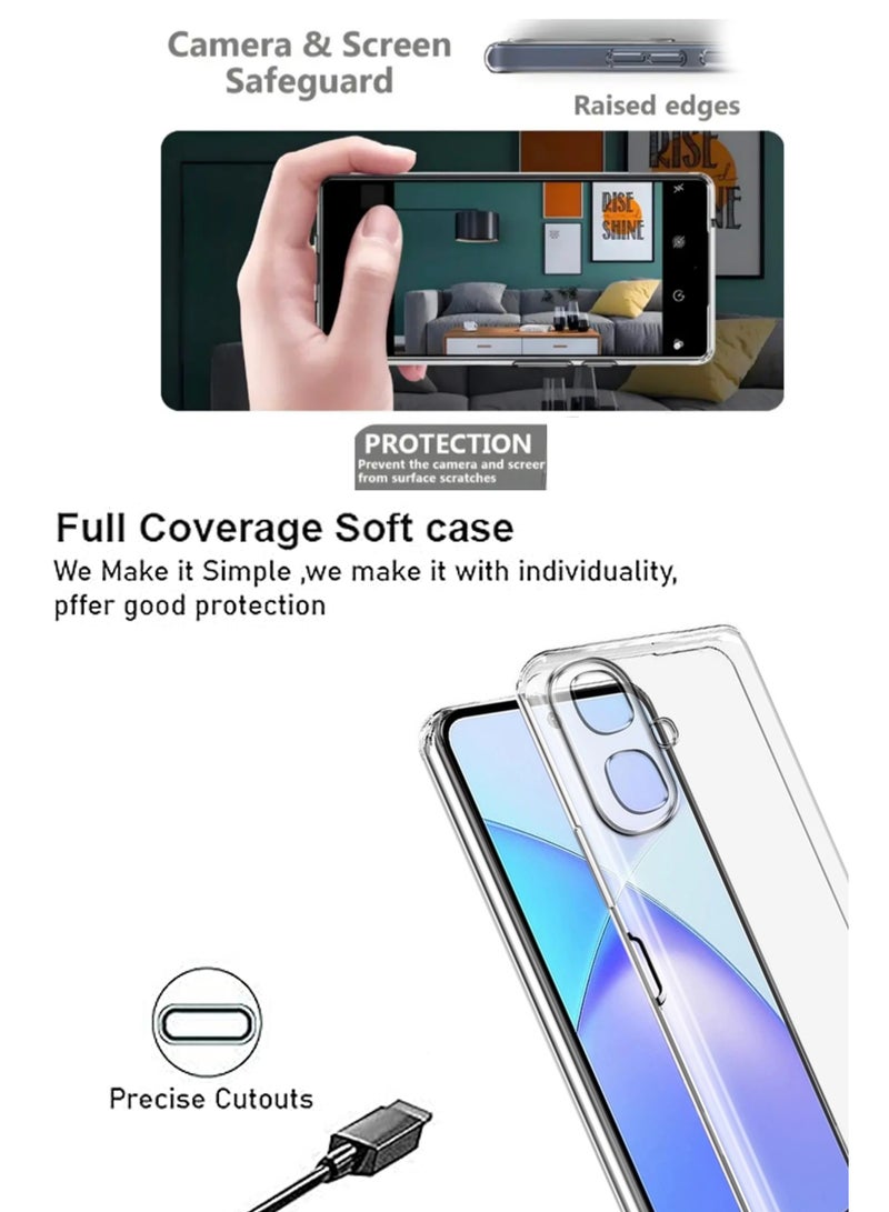 My Choice For Infinix Smart 10 - Transparent Back Case Cover - Image 4