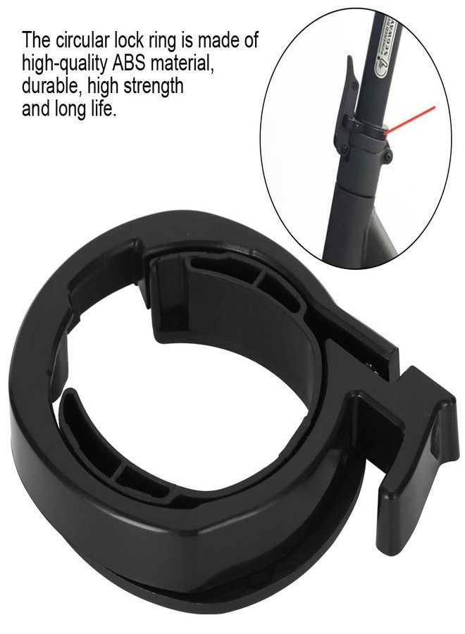 Pilipane Front Round Locking Ring Folding Guard Ring, Round Limit Folding Locking Ring Accessories for Ninebot MAX G30 Scooter Easy Installation - Image 2