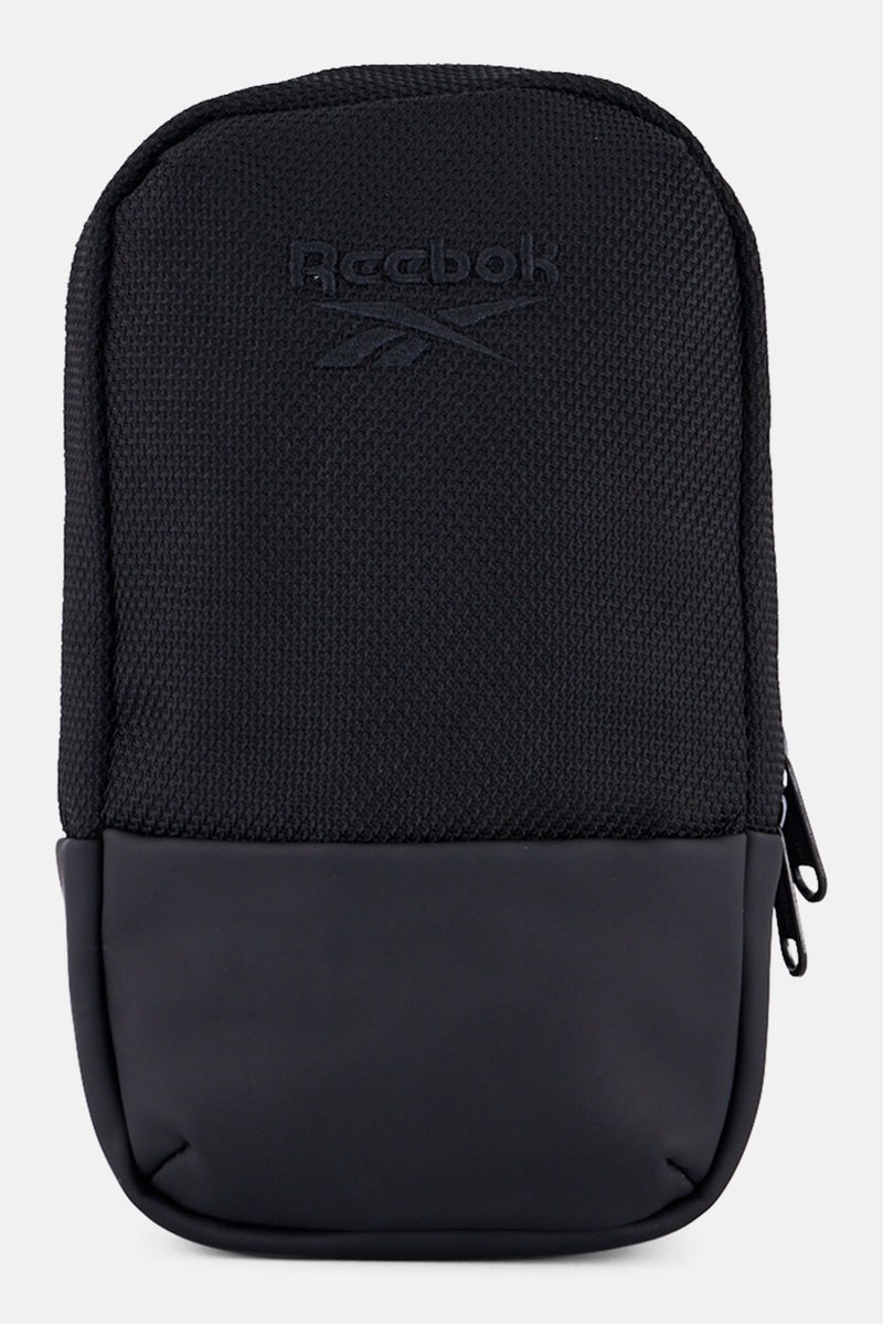 Reebok Men Brand Logo Crossbody Bag, Black  - Image 1