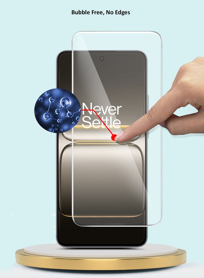 GMAX OnePlus Nord CE5 5G 2025 GMAX Premium Series Curved Edges 9H 2.5D Tempered Glass Screen Protector - Clear - Image 5
