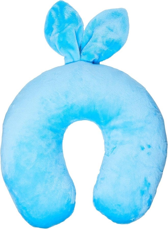 Vaishno Neck Pillow for Travelling | Airplane Travel Pillow | Comfortable Head Rest Neck Holder Pillow | Memory Foam for Sleeping, Traveling, Office and Camping (16X16 Inch) (Blue) - Image 3