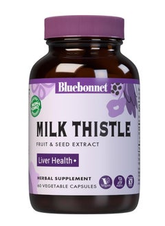 Standardized Milk Thistle Fruit and Seed Extract Vegetable Capsules, 60 count