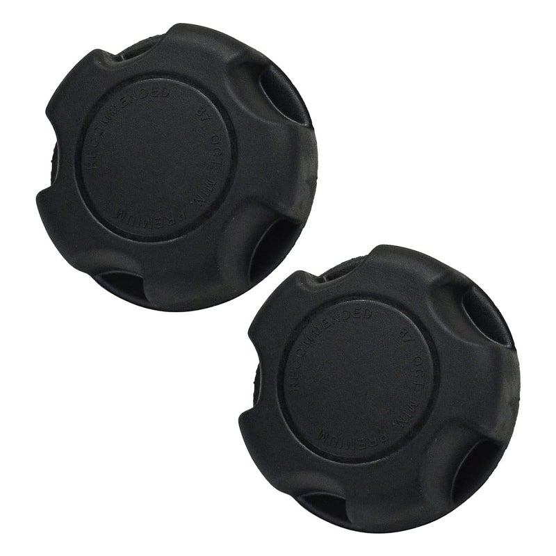 2 Packs of Fuel Gas Cap for Polaris RZR Ranger 570 900 800 1000 UTV Replacement # 5433687 5439075