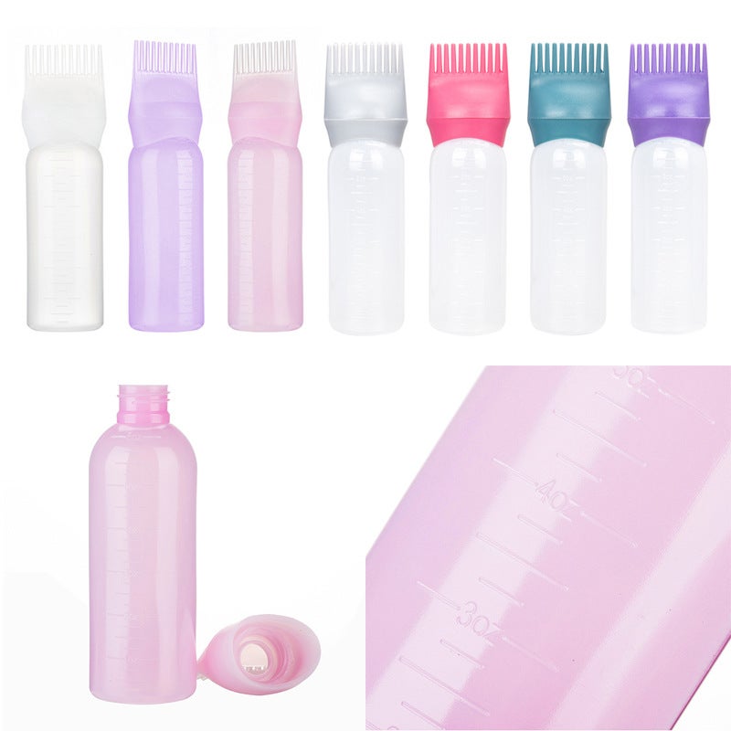 Hair Color Bottle with Comb 160ml - Image 1