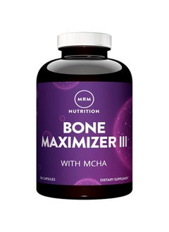 Nutrition Bone Maximizer® Iii  With Mcha + Vitamin D3 + Vitamin K2  Bone Health  High Potency  Key Vitamins And Minerals For Bones  50 Servings