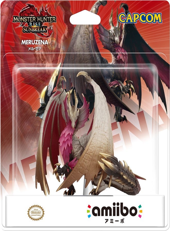 CAPCOM Amiibo Monster Hunter Rise: Sunbreak Series Figure (Meruzena) - Image 1