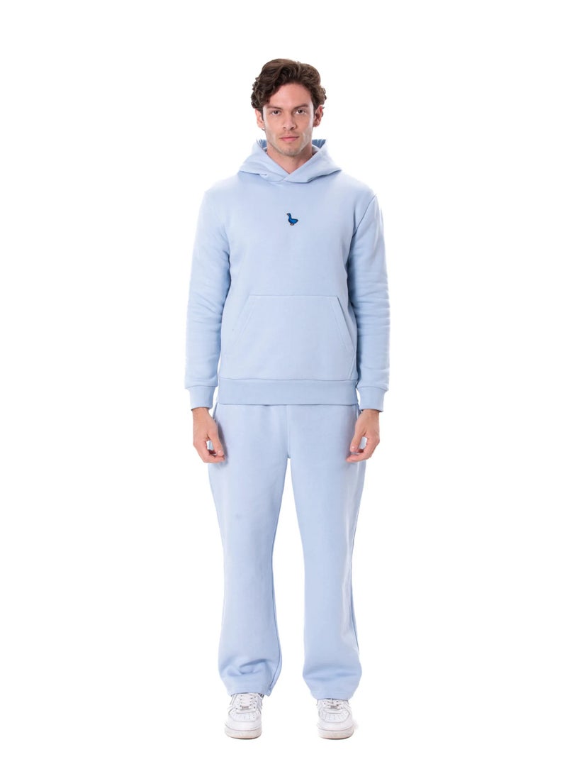 Naughty Goose Hoodie Powder Blue - Image 1