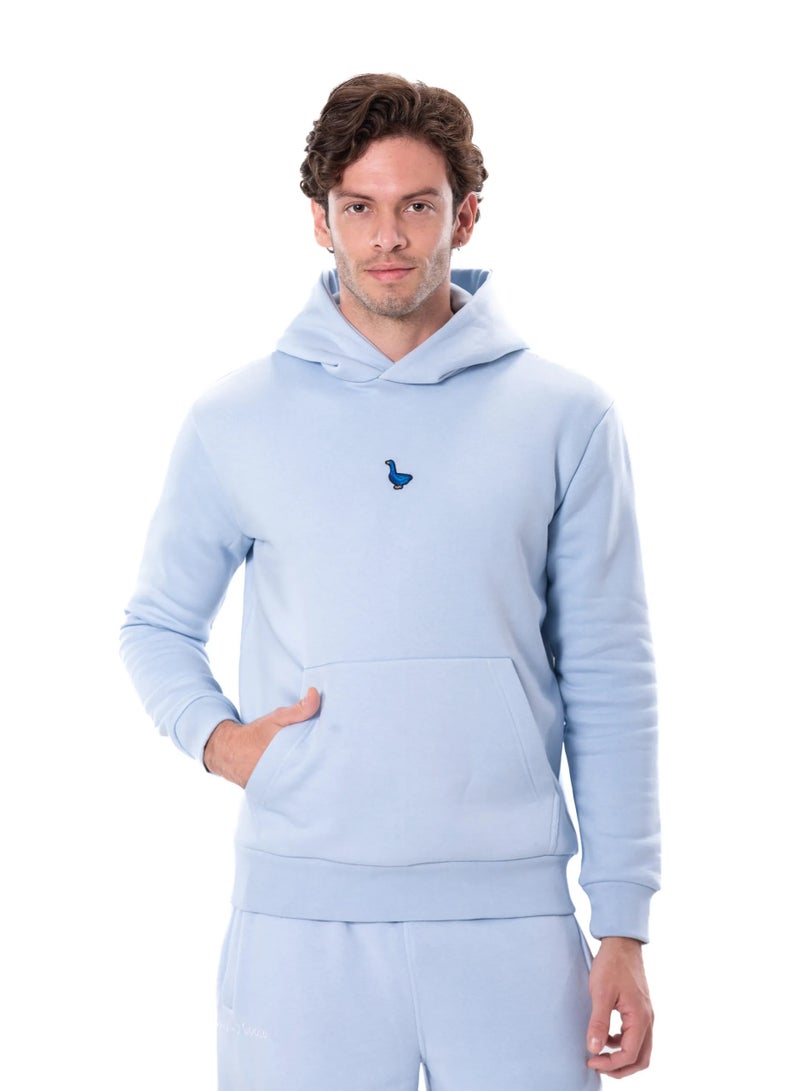Naughty Goose Hoodie Powder Blue - Image 4