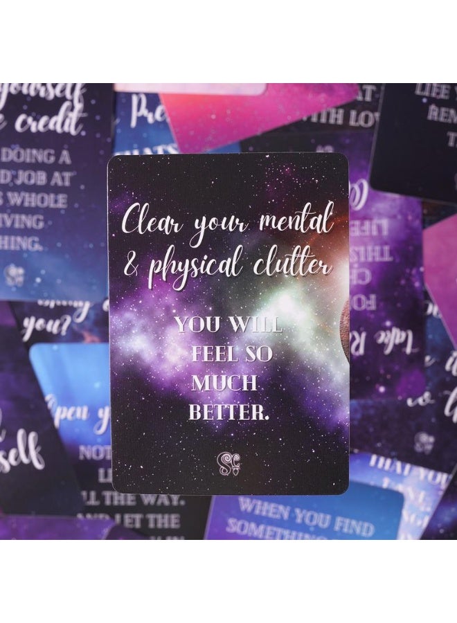 NIBEMINENT Divination Tarot Cards, Cosmic Information Cards, Clairvoyance Cards, Prediction Tools, Standard Tarot Deck Set, Fate Divination Cards for Board Games - Image 4