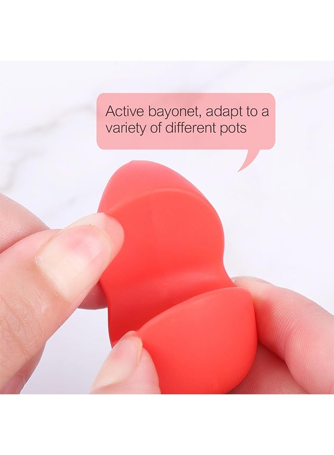 6Pcs Pot Lid Lifter, Pot Cover Spill Stopper, Creative Silicone Heat-resistant Kitchenware for Splash-Proof, Boil Over and Spill Proof, Pot Lid Holder Keep The Lid Open Reduce Soup Spills  - Image 5