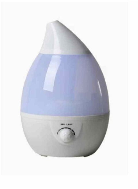 Humidifier Water Drop Shaped White