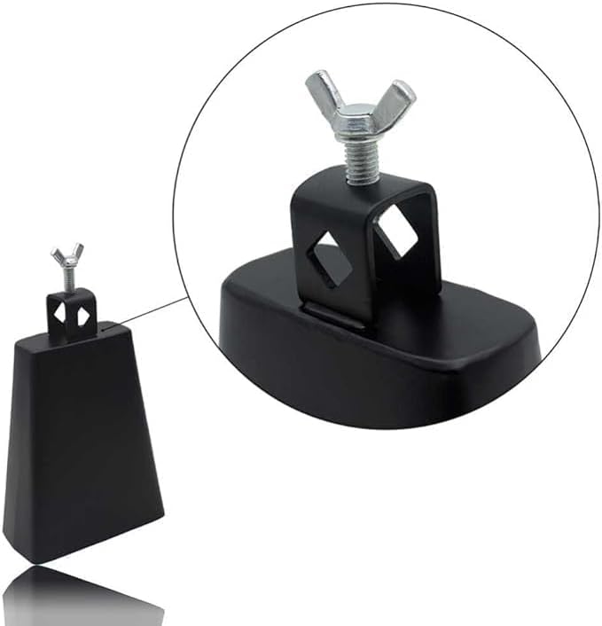 MegArya 3 Inch Metal Cowbell Instrument with Stick for Music Lovers and Beginners - Image 5