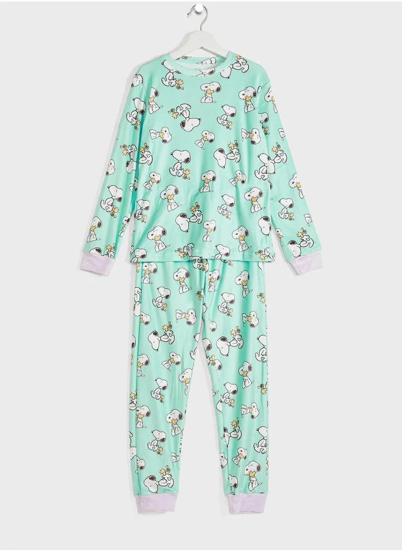 Peanuts Youth Snoopy Pyjama Set