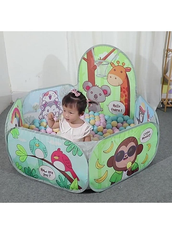 Magicwand X-X-Large Size Mesh Multi-Colored Cartoon Theme Pop-Up Activity Basket Ball-Pool【100 Balls】【Age Upto 3 Yrs】 - Image 4