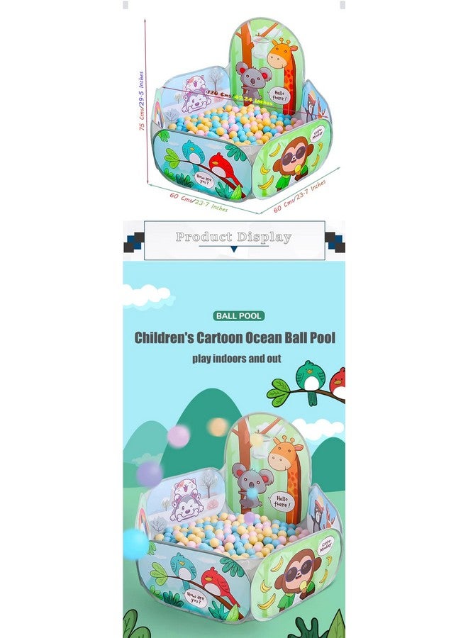 Magicwand X-X-Large Size Mesh Multi-Colored Cartoon Theme Pop-Up Activity Basket Ball-Pool【100 Balls】【Age Upto 3 Yrs】 - Image 5