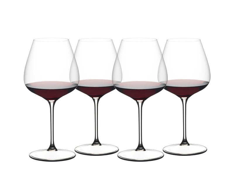 Riedel GRAPE Pinot NoirNebbioloAperitivo Crystal Glass Wine Cocktail Glass 4 Pack Dishwasher Save 542407 US - Image 2