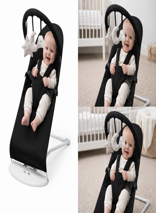 Richtots Premium Dream-On Infant Natural Swing Bouncer | Compact, Foldable and Multi Recline Back | with Removable Toybar/Fidget Bar 0-9 Months - Image 2