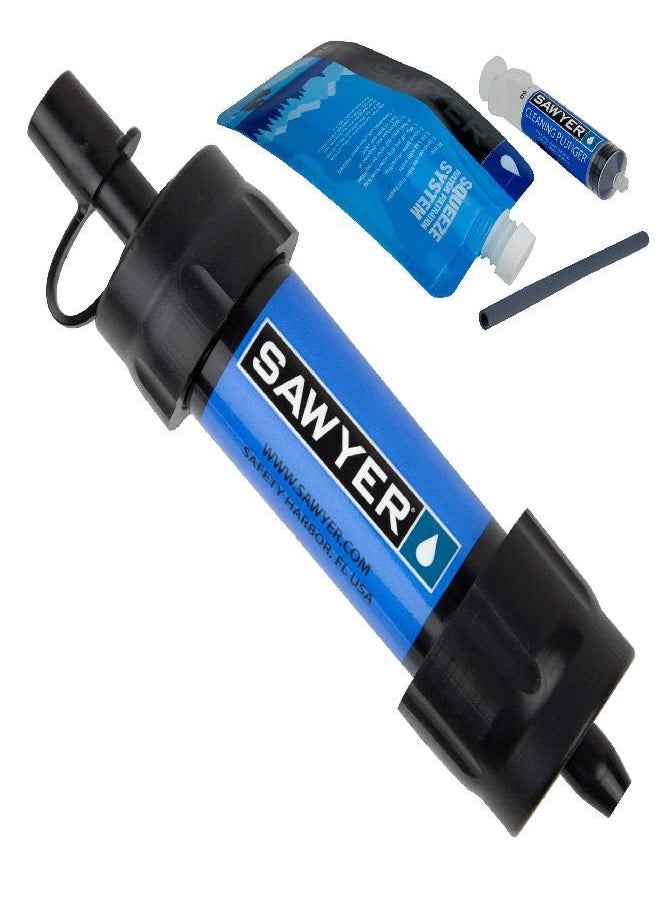 Sawyer Products - Products Sp128 Mini Water Filtration System, Single, Blue - Image 1