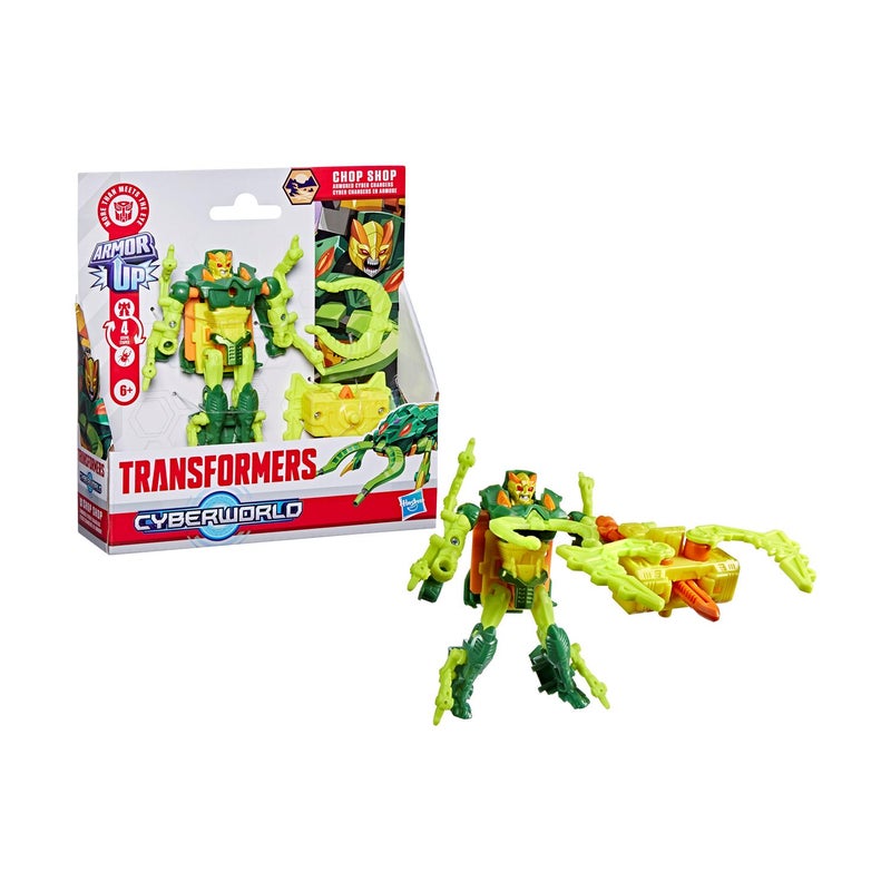 Transformers Cyberworld Chop Shop Armored Cyber Changers Action Figure (10 cm) - Image 2
