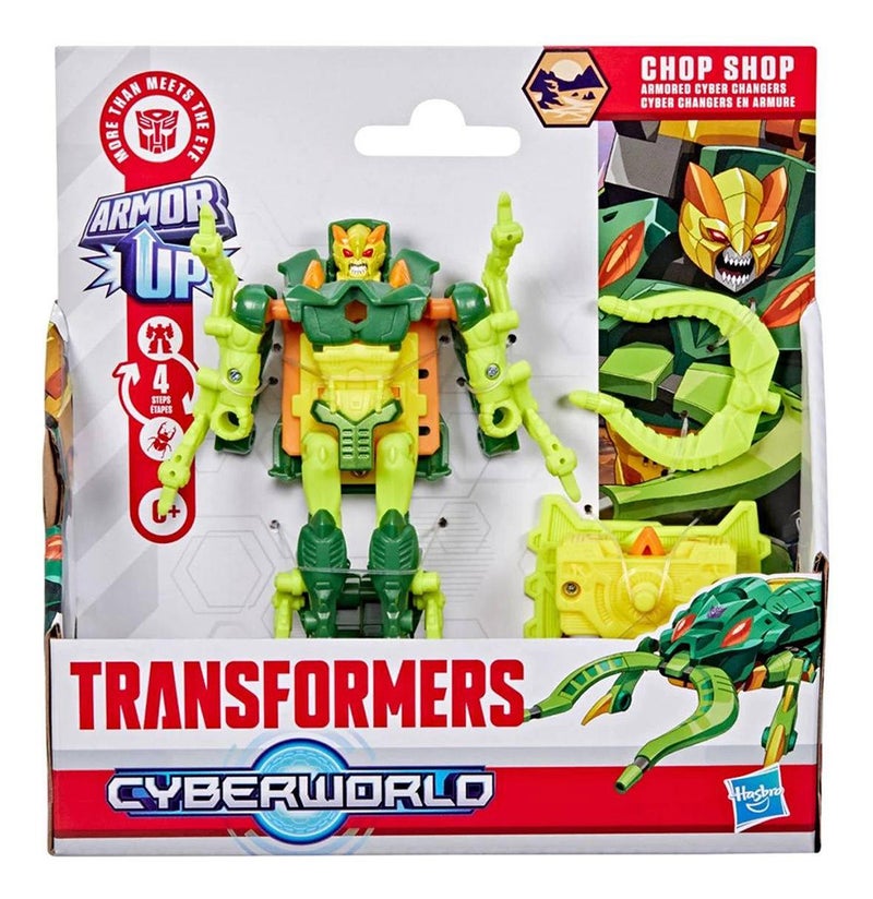 Transformers Cyberworld Chop Shop Armored Cyber Changers Action Figure (10 cm) - Image 1