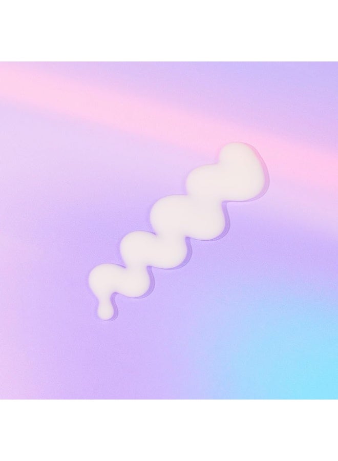 Bubble Skincare Magic Melt Makeup Remover - Micellar Milk Eye Makeup Remover Infused with Raspberry Seed Oil - Hydrating & Soothing Preppy Skikncare for Soft, Refreshed Skin (120ml) - Image 1