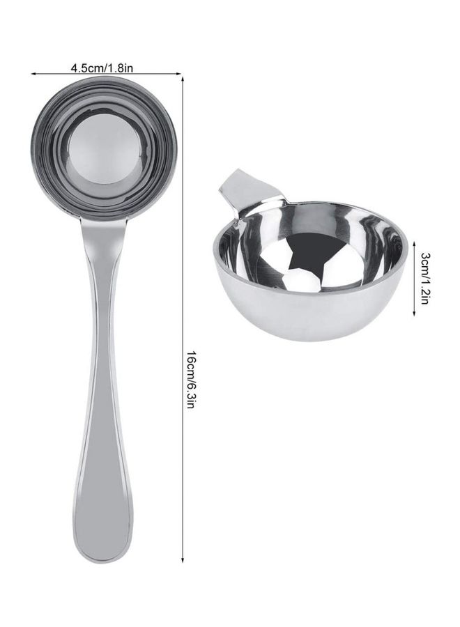 Loquat Coffee Measuring Spoon Silver - Image 2