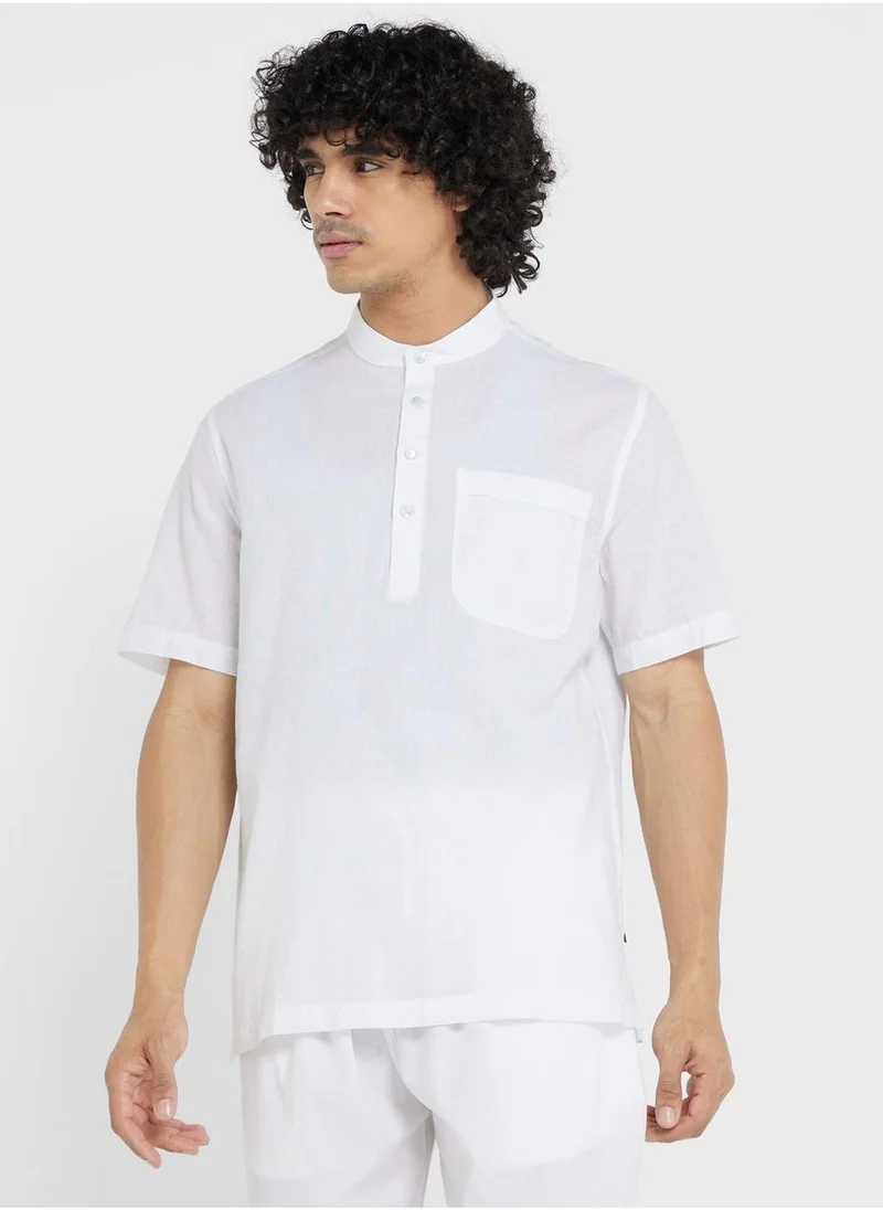 فاب انديا Printed Regular Fit Shirt