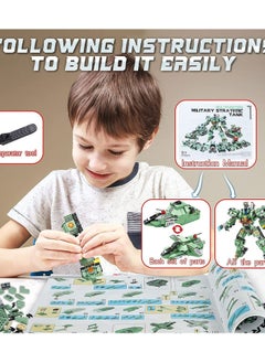 XiuWoo Robot Building Kit for Kids 35 in 1 Blocks Erector Sets Boys Engineering Educational Construction Toys 832 Pcs Projects Multifunctional Gift  - Image 4