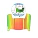 DUTYBOD Mini Football Helmet Visor Clear with Clips Universal Fit for Collectors and Display Dazzle - Image 2