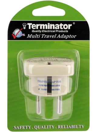 Terminator Multi Travel Adaptor Suchko To Universal Power Adapter Uk/Us/Au To Eu Converter With Shutter And Indicator Tl15 - pzsku/Z7BFC58B8579D76221A51Z/45/1749102383/ce6bbbbf-a086-47d5-a381-604e66cdeeef