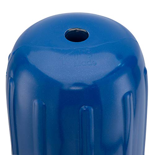 TaylorMade Taylor Made Products 41032 Big B Inflatable Vinyl Boat Fender with Center Rope Tube 10 inch x 26 inch, Blue - Image 2