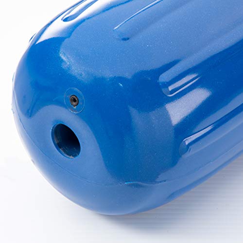 TaylorMade Taylor Made Products 41032 Big B Inflatable Vinyl Boat Fender with Center Rope Tube 10 inch x 26 inch, Blue - Image 4