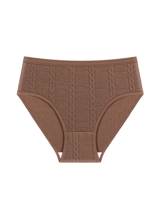 Zeemey Zeemey 5-Piece Cotton Bikini Breathable Panties Low Waist Fashionable LadiesPanties  - Image 5