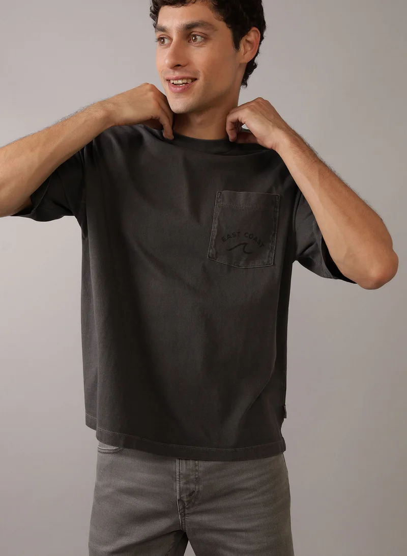 American Eagle Graphic Crew Neck T-Shirt