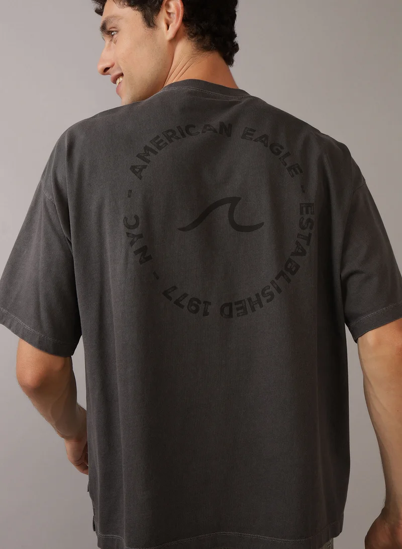 American Eagle Graphic Crew Neck T-Shirt