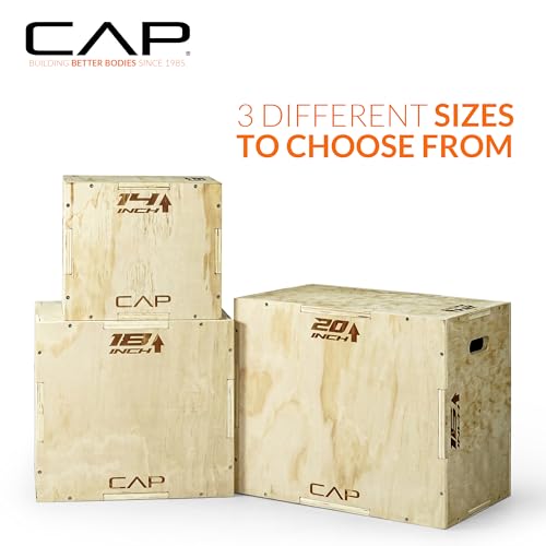 CAP Barbell 3-in-1 Wooden Plyometric Box 20in x 18in x 16in - Image 5