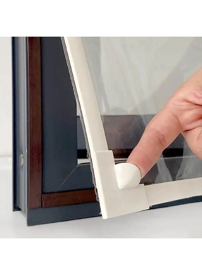 Magnetic Window Insulation Kit 120x160 cm Winter Windproof Coldproof Transparent Film - Image 3