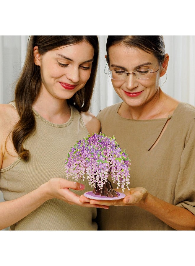 Paper Love 3D Wisteria Tree Pop Up Card With Detachable Popup Keepsake Gift For Birthday Anniversary Thank You All Occasion Or Just Because Oversized 10 X 7 Cards Includes Envelope And Note - Image 3