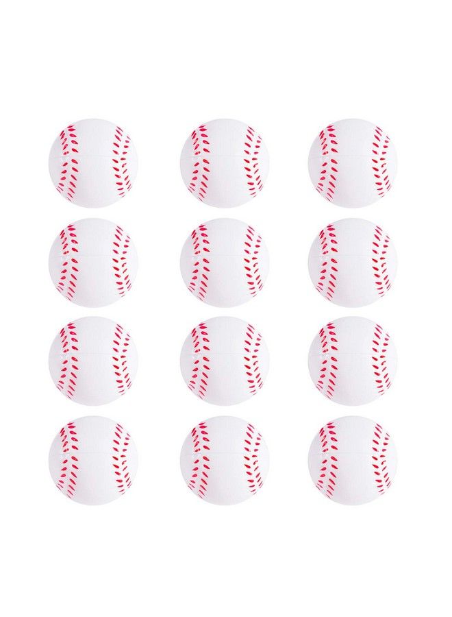 Super Z Outlet كرات رياضية مصنوعة من الرغوة الصغيرة - عبوة 12 كرة للأطفال والبالغين - كرة بيسبول، كرة قدم، كرة سلة، كرة ضغط، لعبة بالجملة، كرات صغيرة لتزيين الحفلات - Image 1