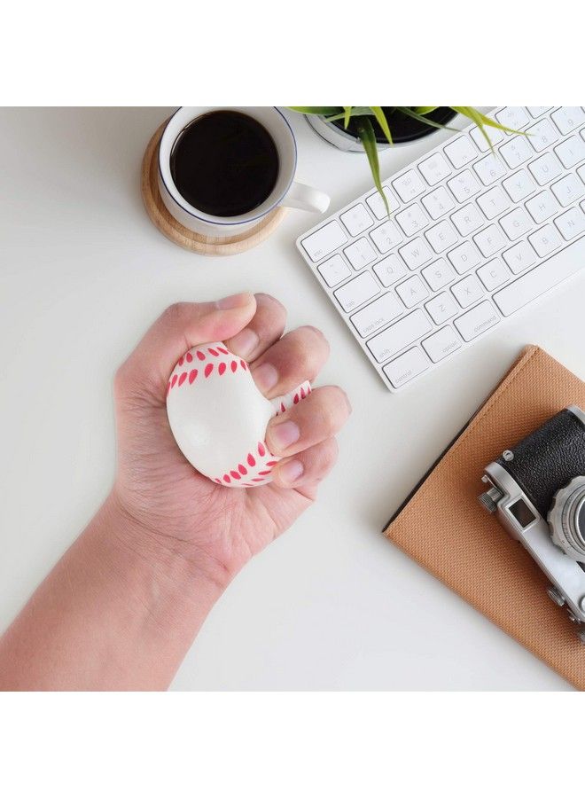 Super Z Outlet كرات رياضية مصنوعة من الرغوة الصغيرة - عبوة 12 كرة للأطفال والبالغين - كرة بيسبول، كرة قدم، كرة سلة، كرة ضغط، لعبة بالجملة، كرات صغيرة لتزيين الحفلات - Image 5