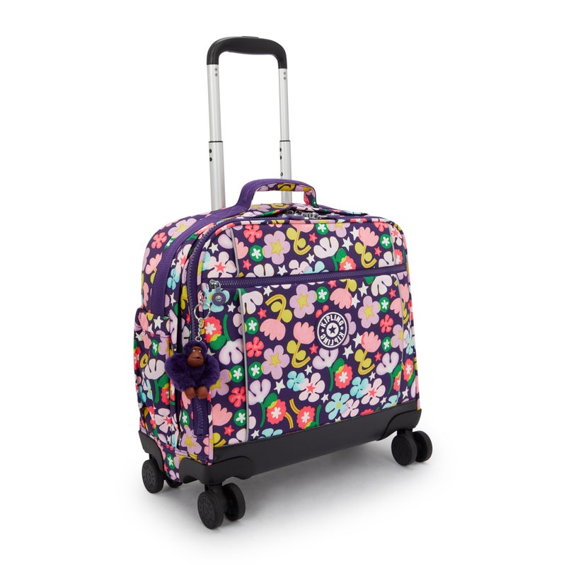 Kipling  New Storia Fairy Flower Large Wheeled Bag I4847-9MO - Image 5