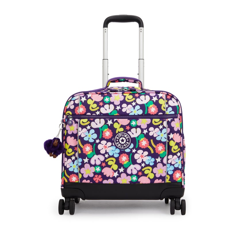 Kipling  New Storia Fairy Flower Large Wheeled Bag I4847-9MO - Image 1