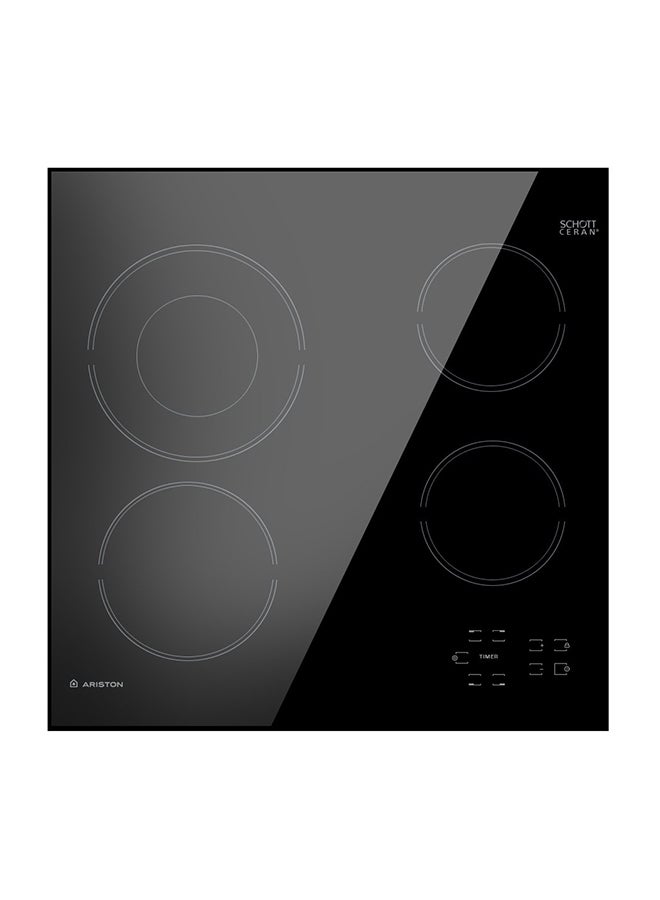 Ariston Built-In Electric Hob 4 Gas Burner - Black HR602BA Black - Image 1
