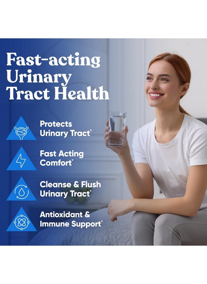 Eu Natural Urinary Harmony D-Mannose Supplement - Urinary Tract Health for Women - Potent Clinical Strength Formula with D-Mannose and Hibiscus Cleanses and Flushes the Urinary System - 60 Fast Acting Capsules  - Image 2