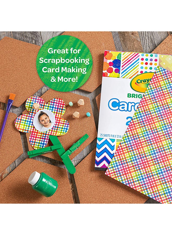 Crayola 25 ورقة من ورق كرايولا الملون المشرق! - Image 4