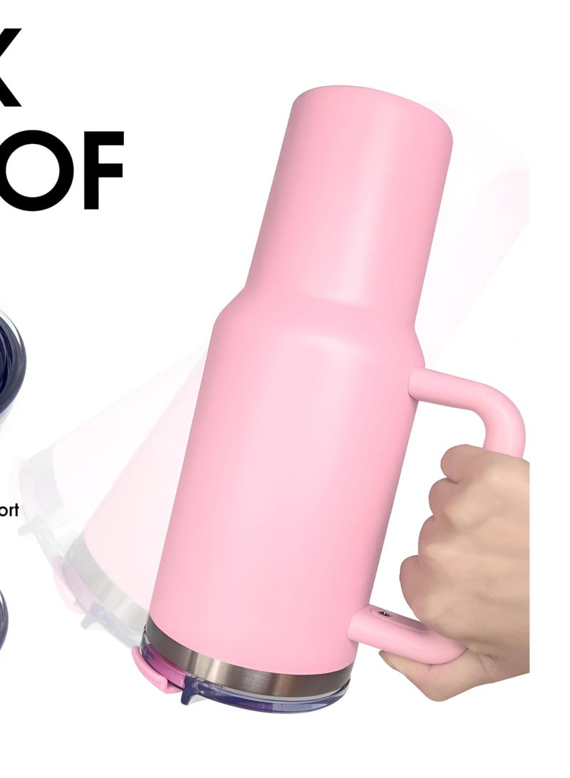 Stanley Stanley Original Flowstate Quencher H2.0 Vacuum Insulated Stainless Steel Mug with Lid and Straw for Water or Iced Tea Coffee Juice Smoothie Etc 1.18 Liter  - Image 5